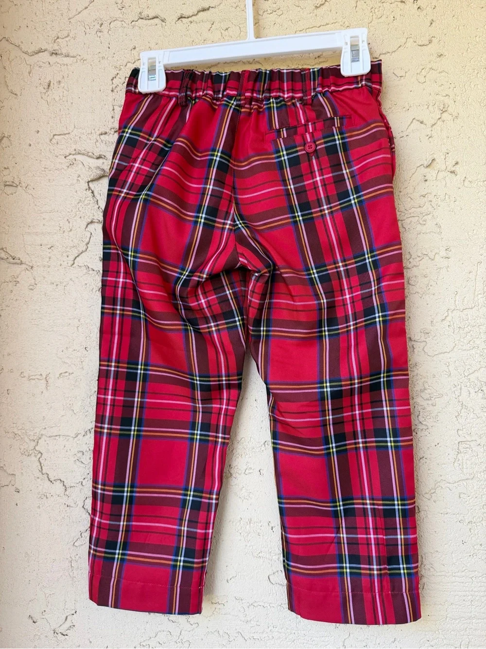 Edgehill Collection x The Broke Brooke Little Boys Charlie Plaid Pants Set 3T